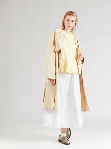 PIECES Shirt 'PCDISSO' in Yellow