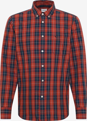 MUSTANG Button Up Shirt in Red: front