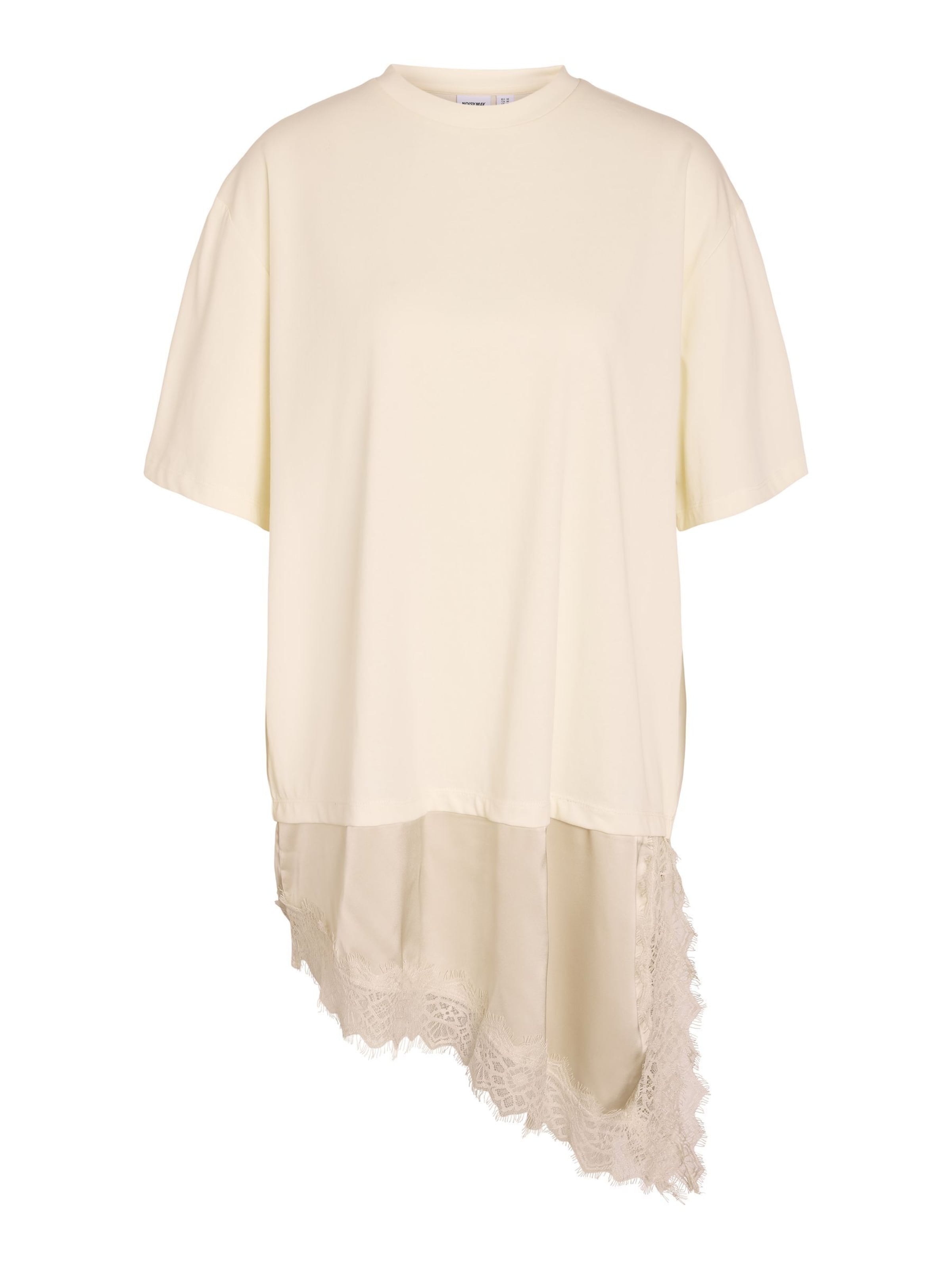 T-shirt Noisy may en beige : devant