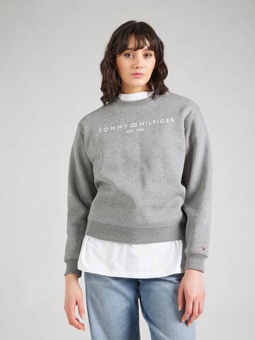 Felpa di TOMMY HILFIGER in grigio: frontale