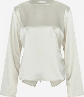 modström Top ' Cianomd ' in Beige: Vorderseite