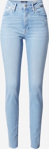 Mavi Skinny Jeans in Blue: front