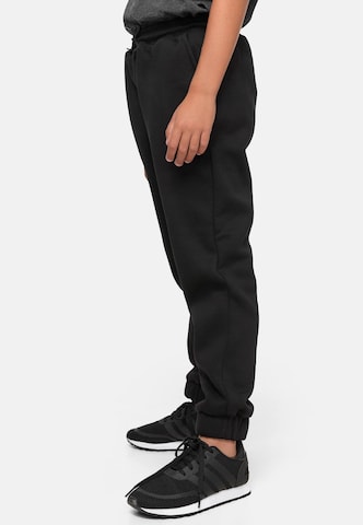 Urban Classics Tapered Trousers in Black