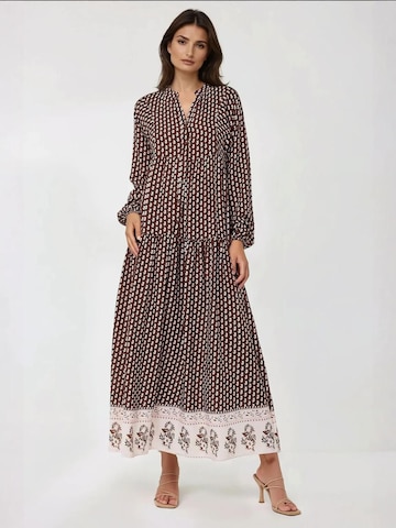 Robe Hiccup en marron : devant