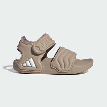 ADIDAS SPORTSWEAR Open schoenen 'ADILETTE' in Bruin