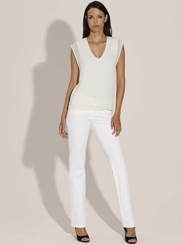 Chemisier MADELEINE en blanc