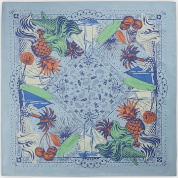 Foulard CODELLO en bleu : devant