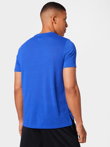 Reebok Regular Fit Funktionsshirt in Blau