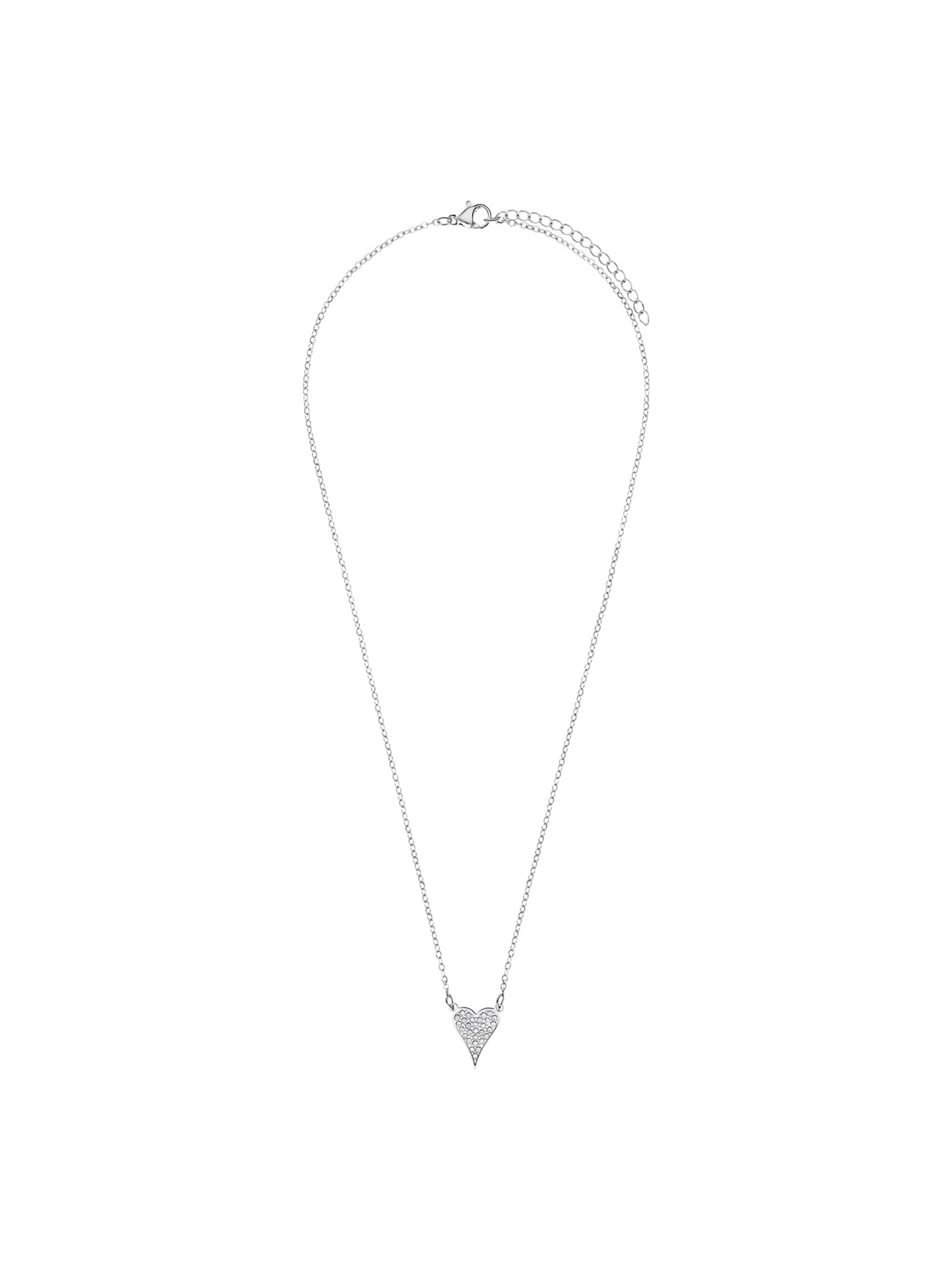 Lucardi Ketting in Zilver: voorkant