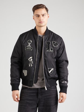 Veste mi-saison 'Neo' Les Deux en noir : devant