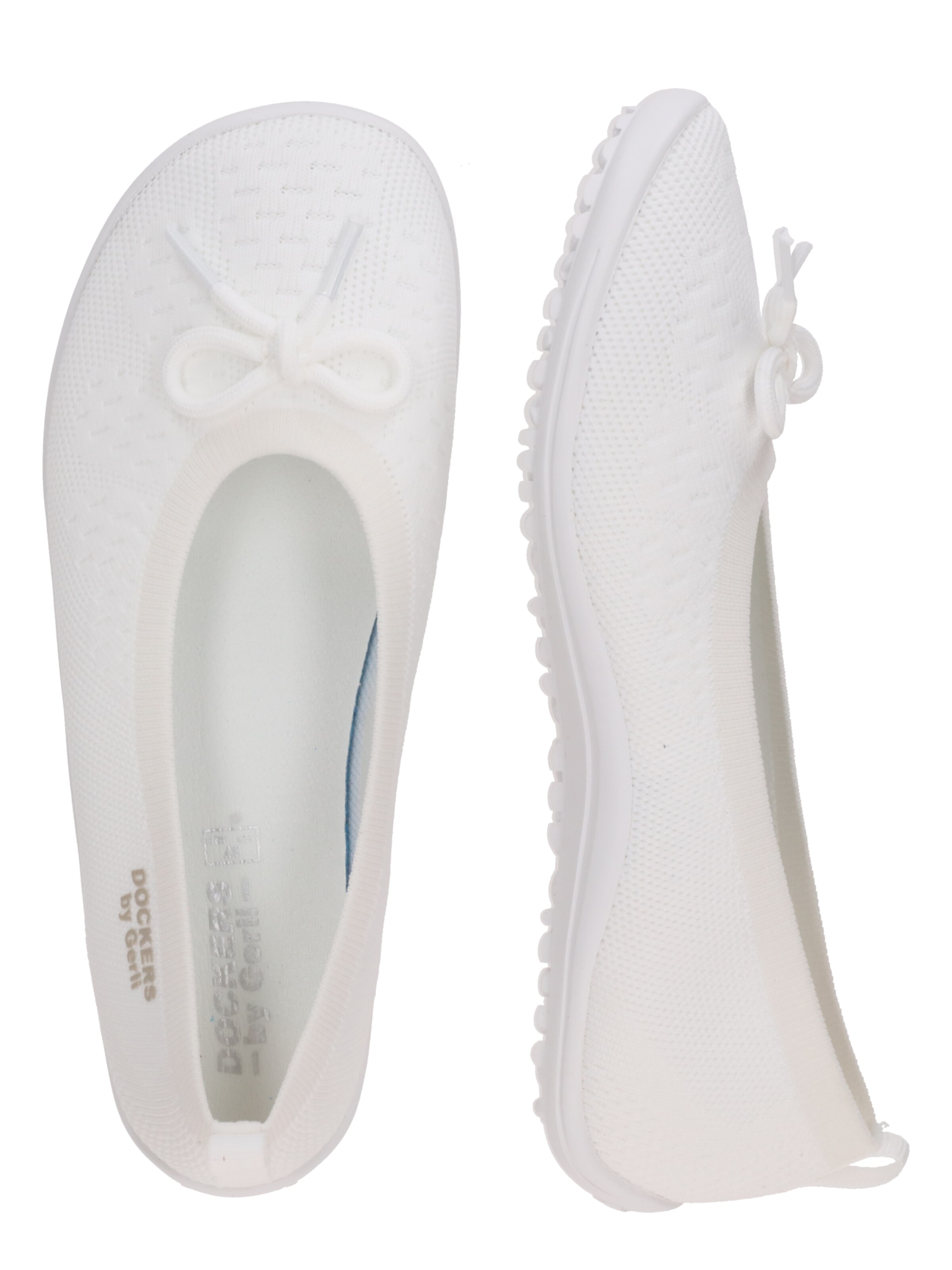 Dockers by Gerli Ballerina värissä valkoinen