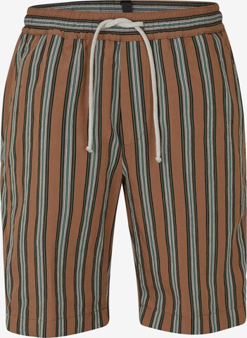 Regular Pantalon ' Kaji ' STRELLSON en marron : devant