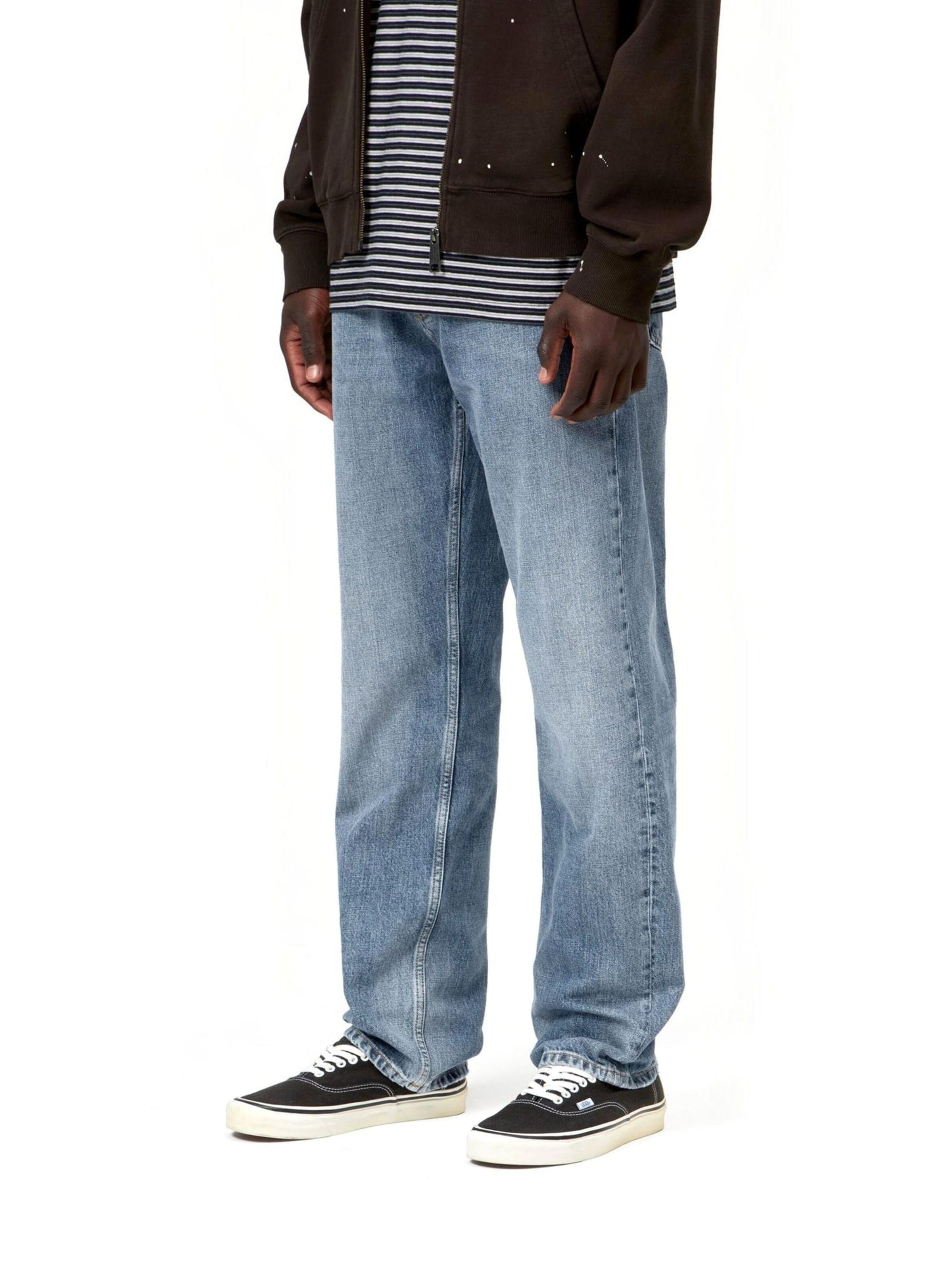 Baggy Jean 'MARLOW PANT BLUE WORN BLEACHED' Carhartt WIP en bleu