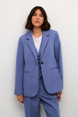 Kaffe Blazer 'Sakura' in Blau: Vorderseite