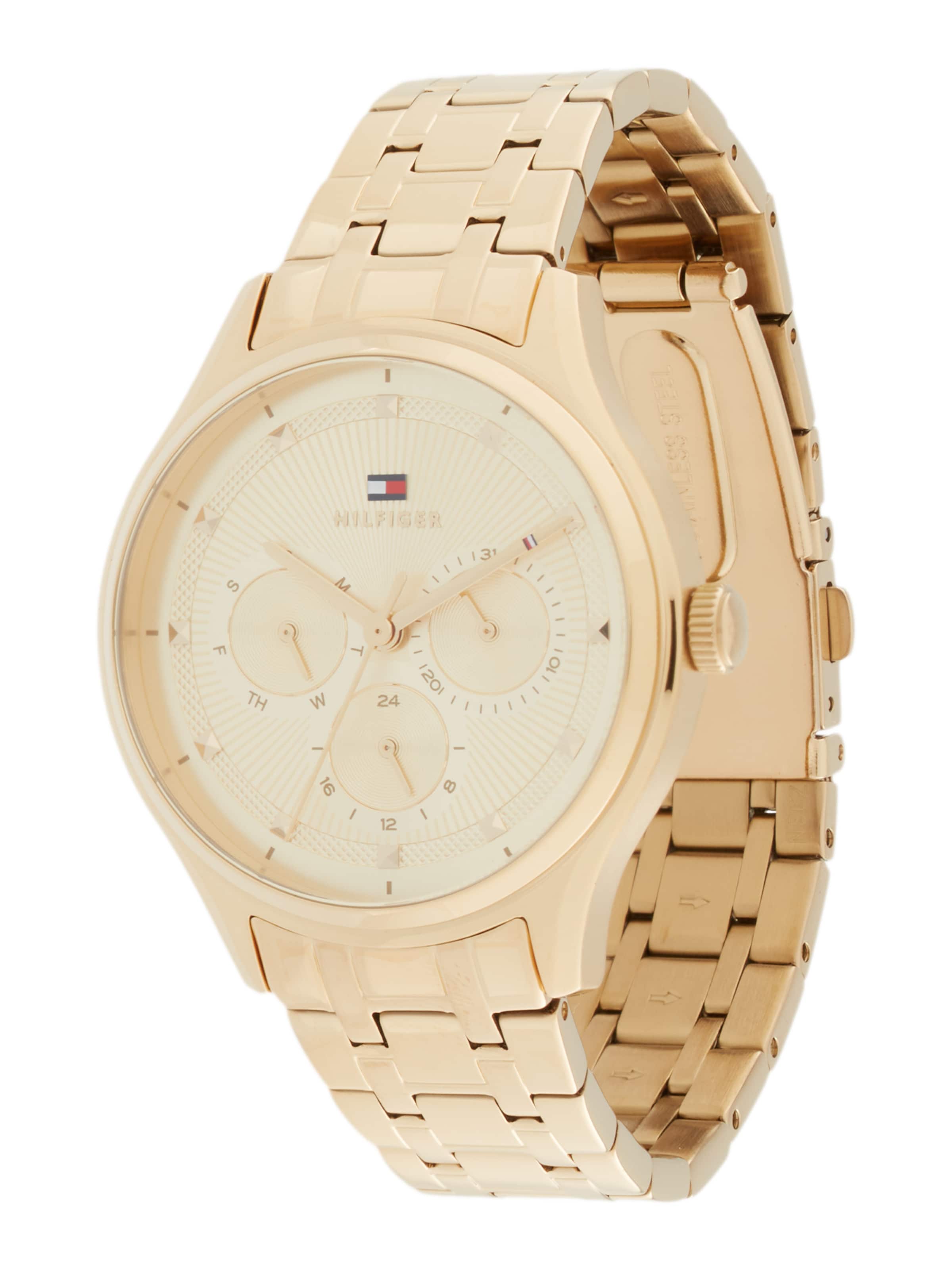 TOMMY HILFIGER Аналогов часовник 'Gianna' в злато: отпред