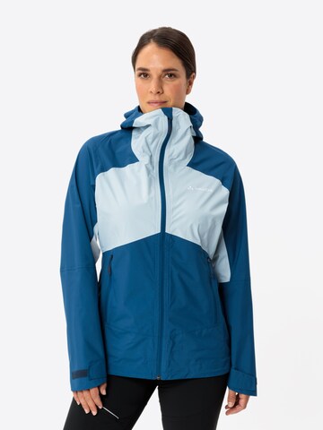 VAUDE Outdoorjas 'Simony ' in Blauw: voorkant