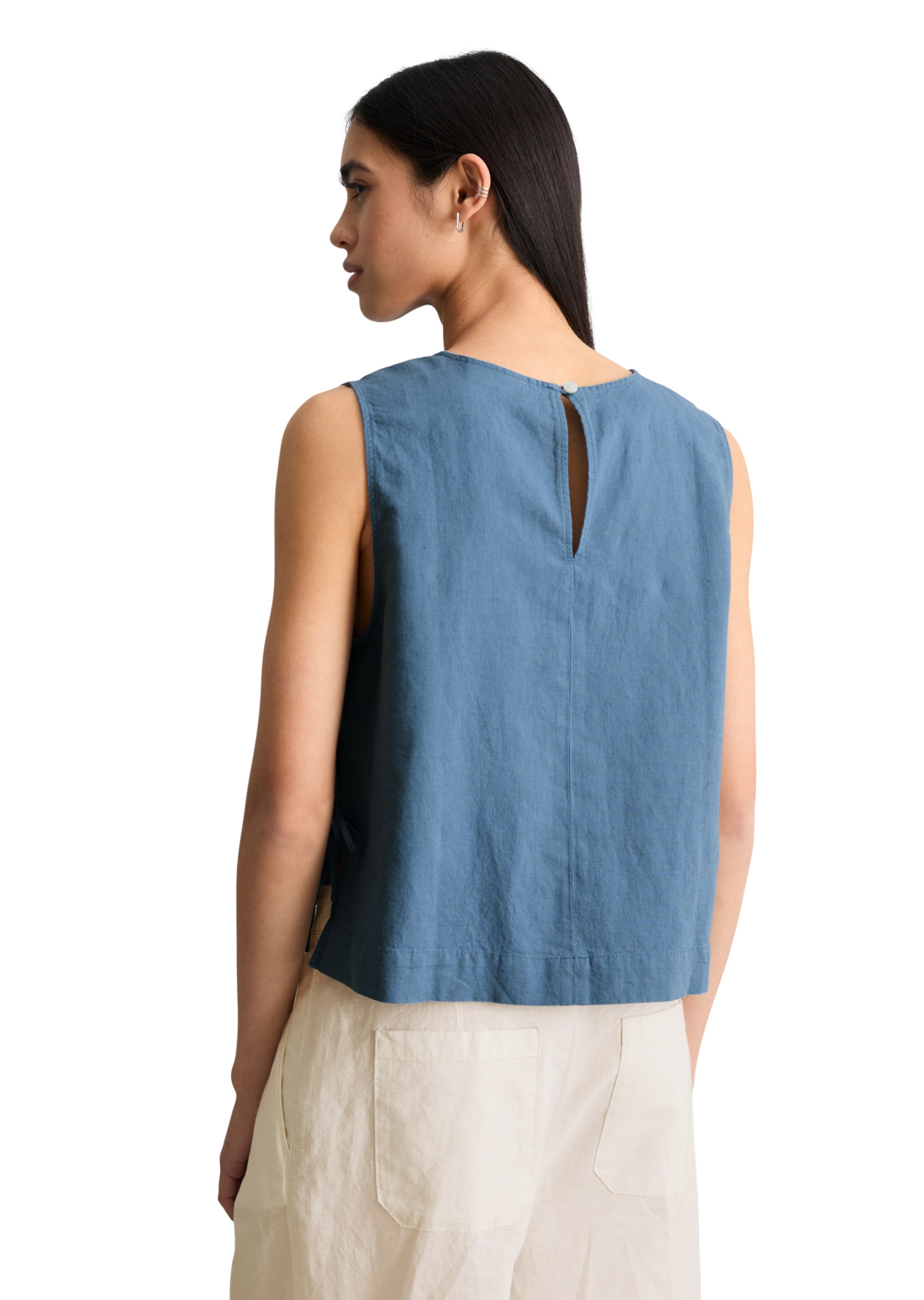 Marc O'Polo DENIM Bluse in Blau