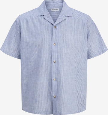 JACK & JONES - Ajuste confortable Camisa en azul: frente
