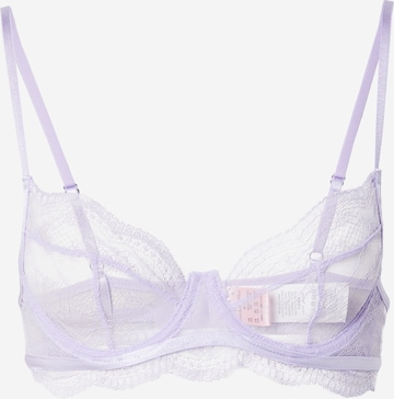 Hunkemöller Balconette BH 'Isabelle' i lilla: forside