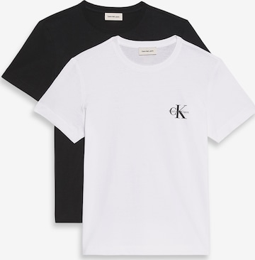 Calvin Klein JeansMajica - crna boja: prednji dio