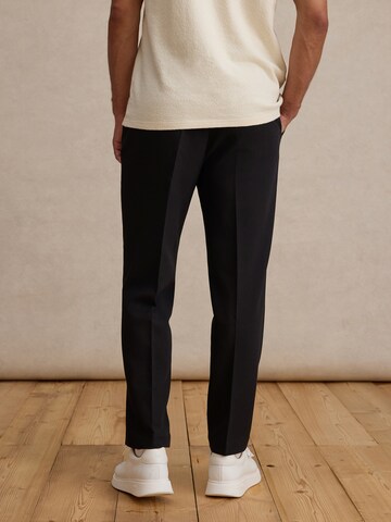 Regular Pantalon à plis 'Justus' DAN FOX APPAREL en noir