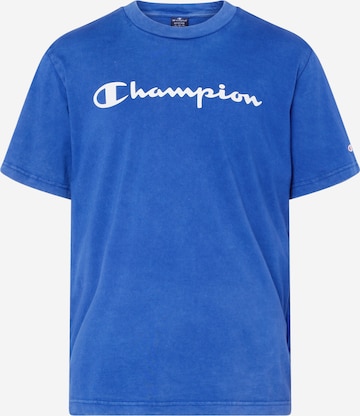 Champion Authentic Athletic Apparel Koszulka w kolorze niebieski: przód