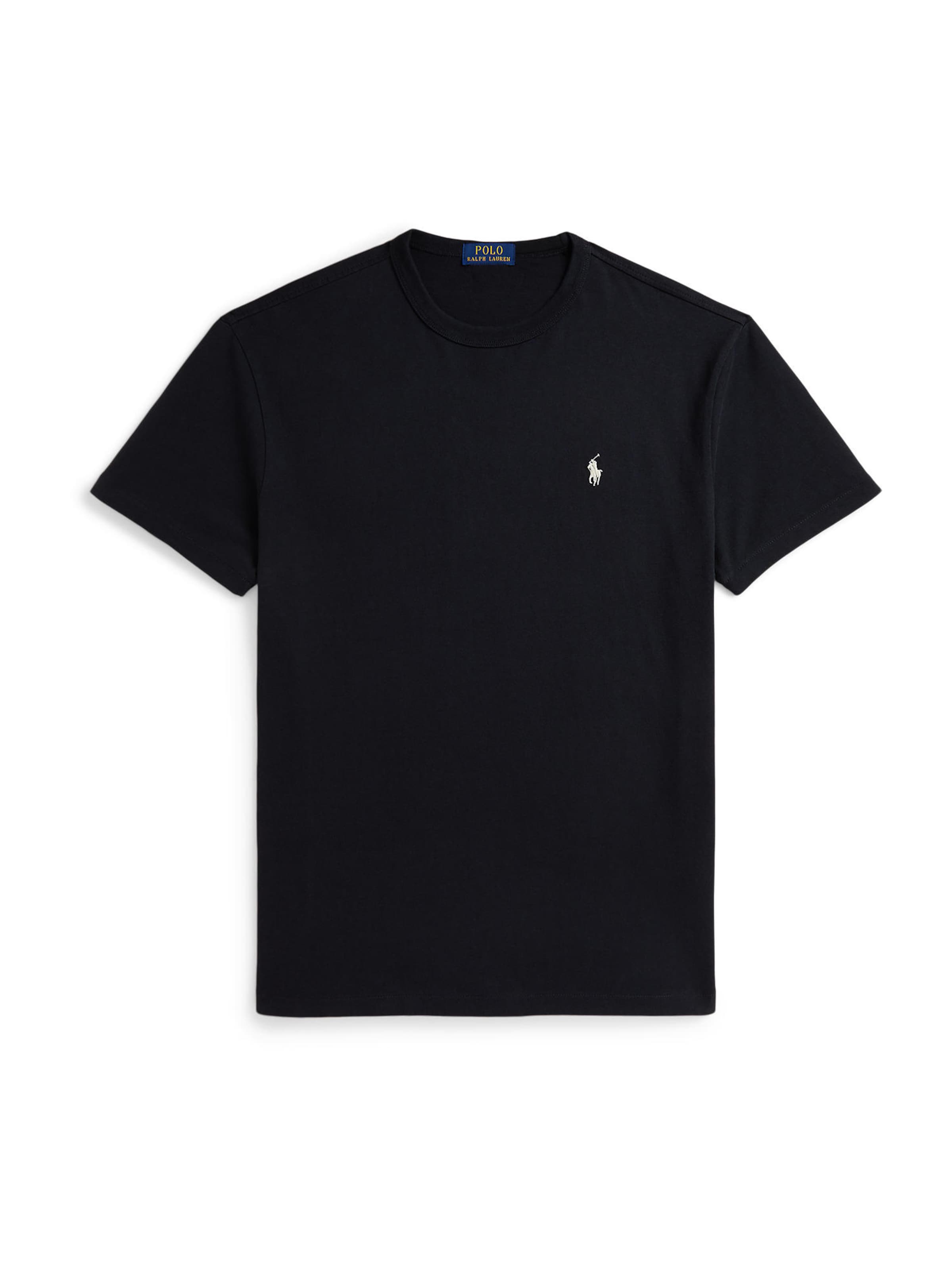 Tricou de la Polo Ralph Lauren pe negru: față