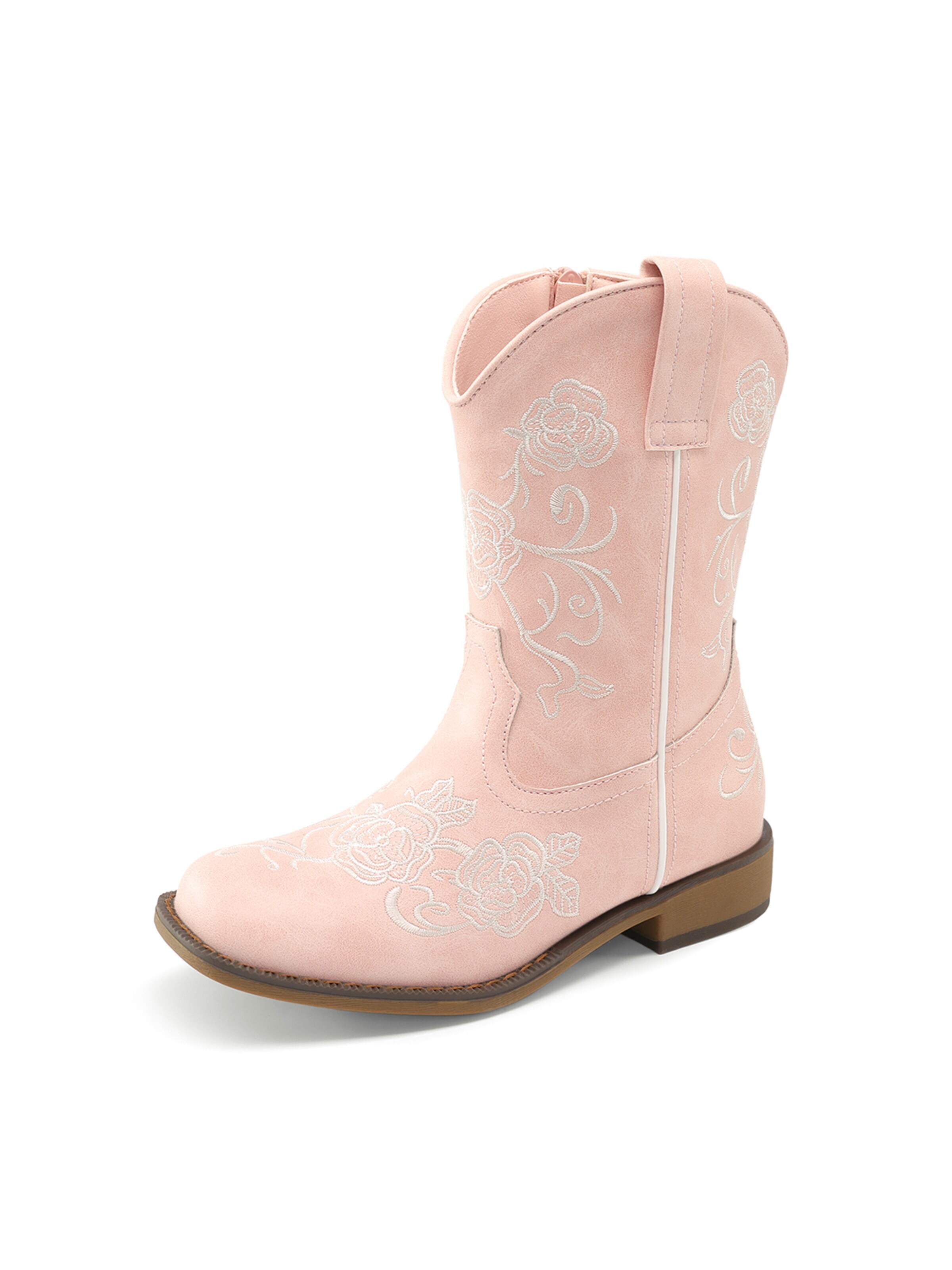 Dream Pairs Laarzen in Roze: voorkant