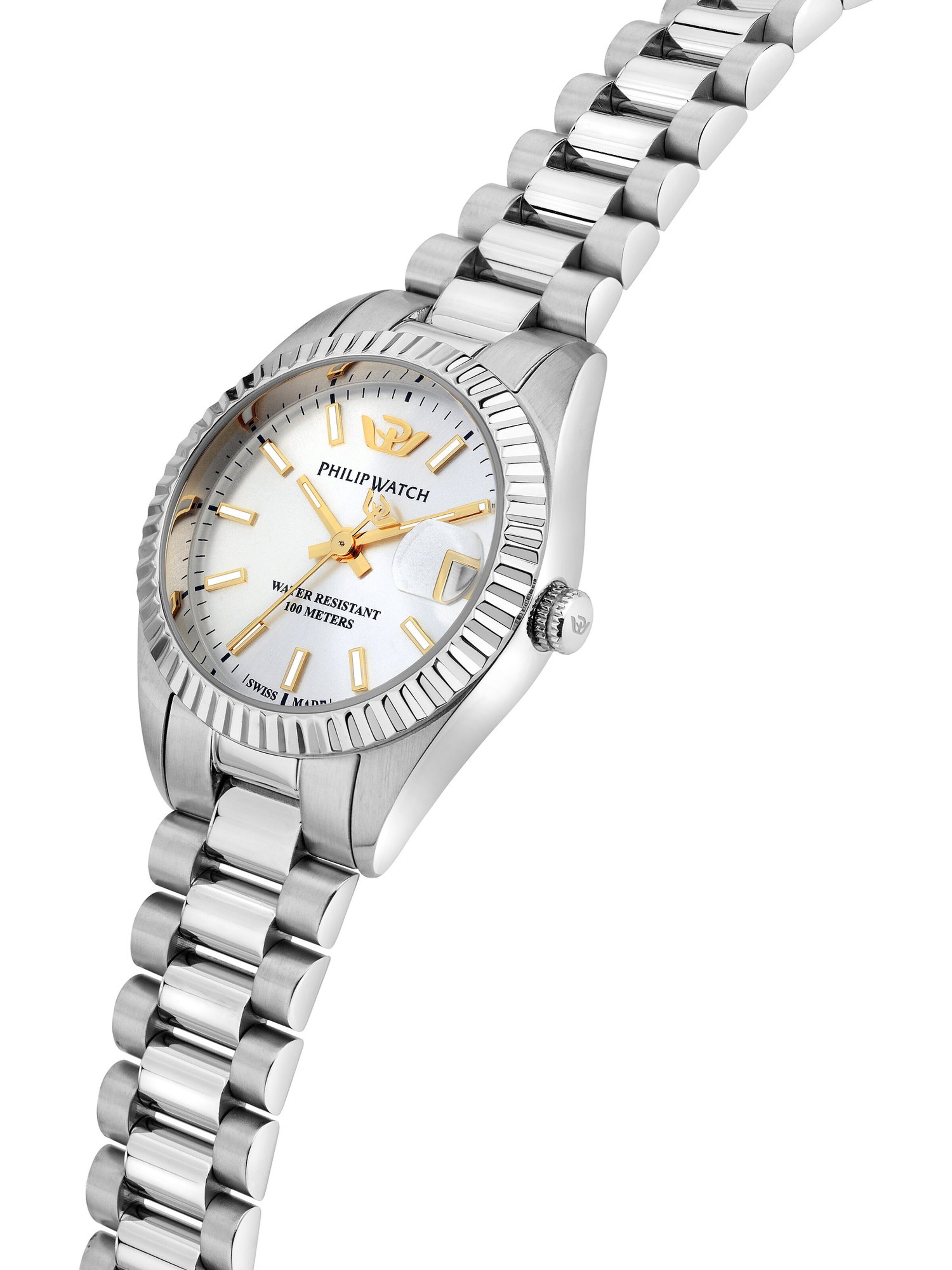 Philip Watch Analoguhr in Silber