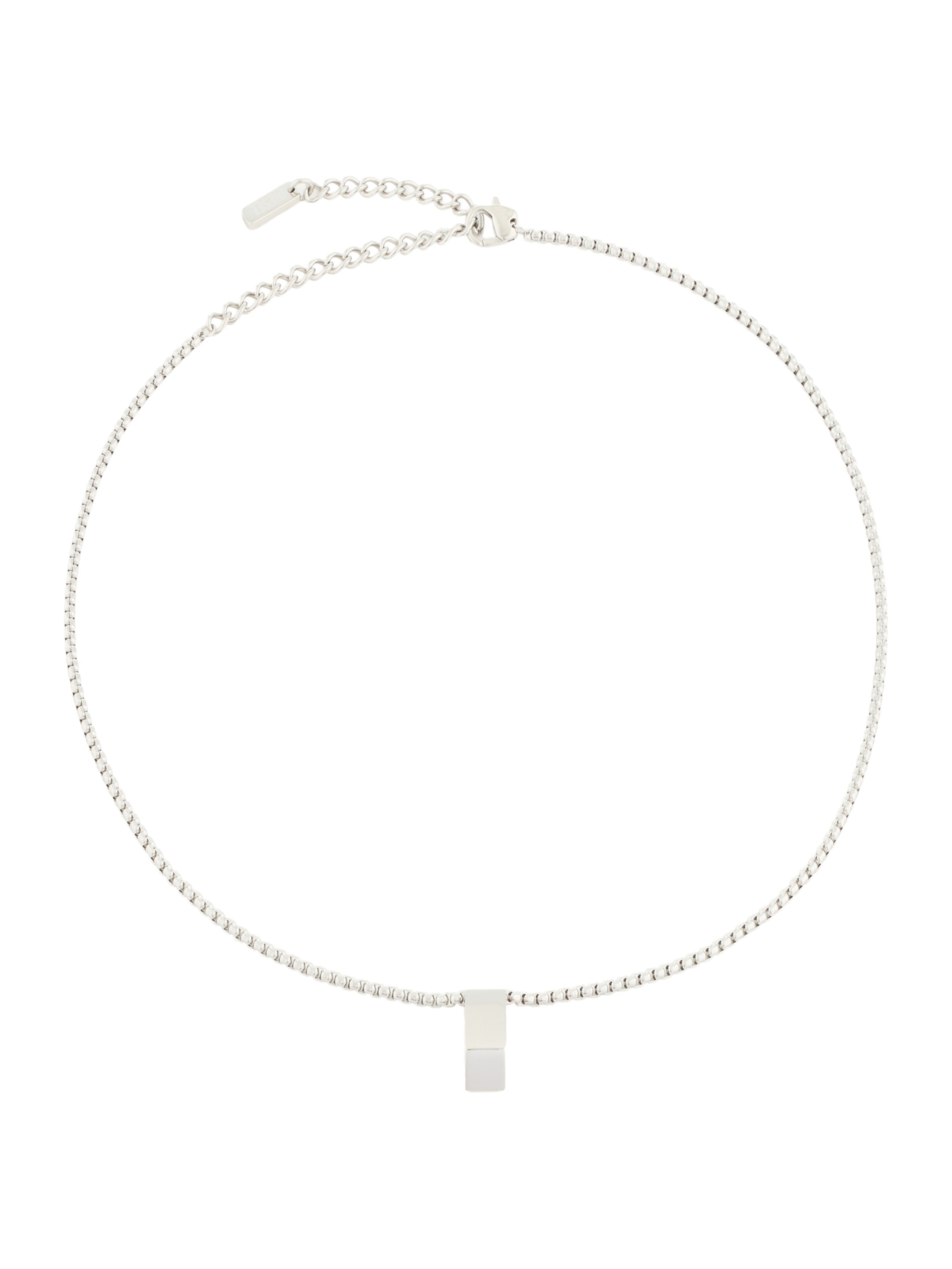DIESEL Kette in One Size in rot / silber, Produktansicht