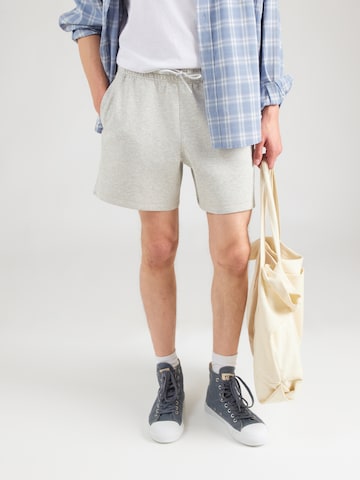 Loosefit Pantaloni 'NEOKNIT MAX' di Abercrombie & Fitch in grigio: frontale