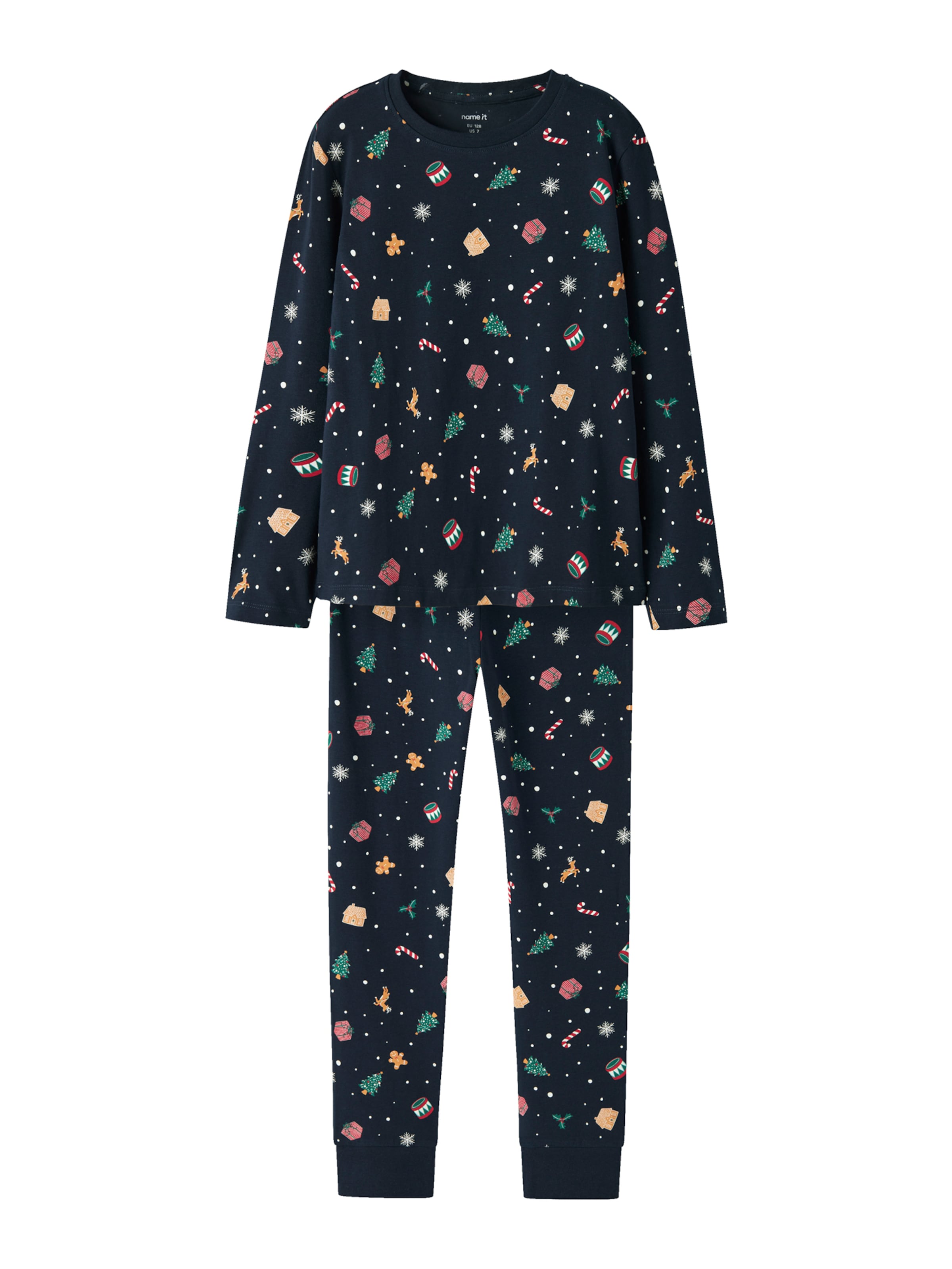 NAME IT Пижама в Синий: спереди