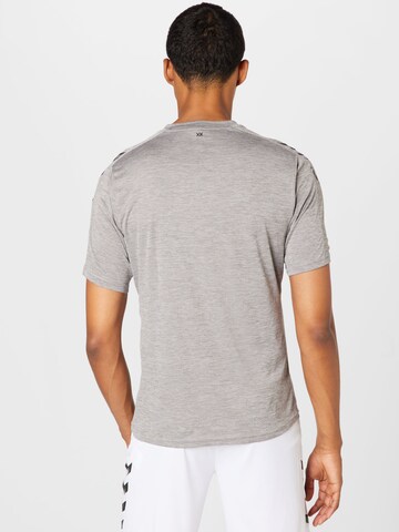 T-Shirt fonctionnel Hummel en gris