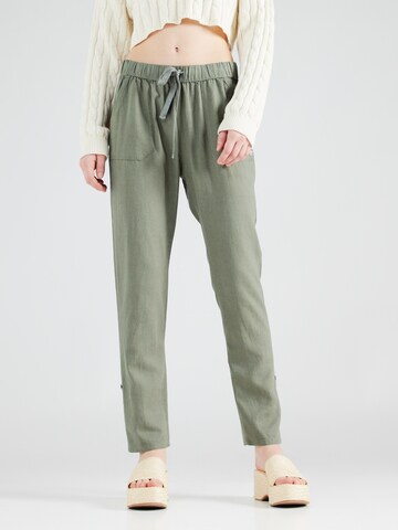 Regular Pantalon 'ON THE SEASHORE' ROXY en vert : devant