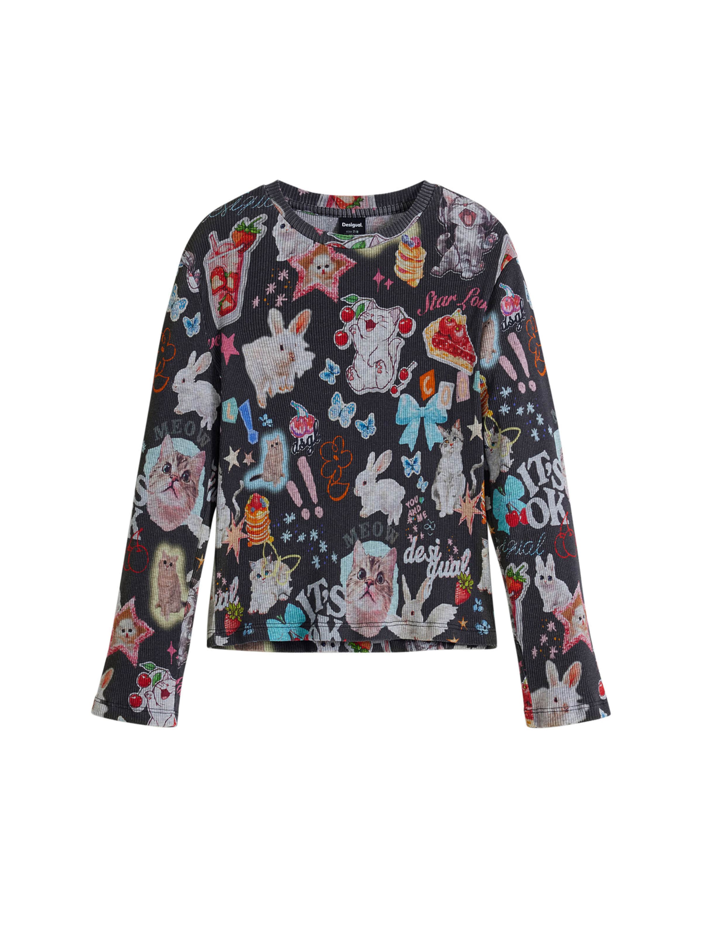 Desigual Shirt in Black: front