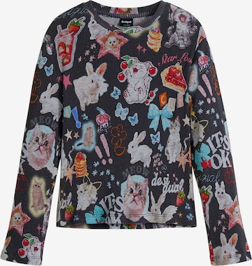 juoda Desigual Marškinėliai: priekis