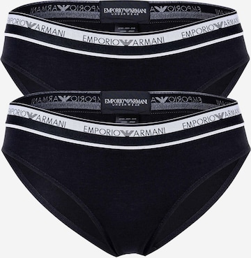 Emporio Armani Slip in Schwarz: predná strana