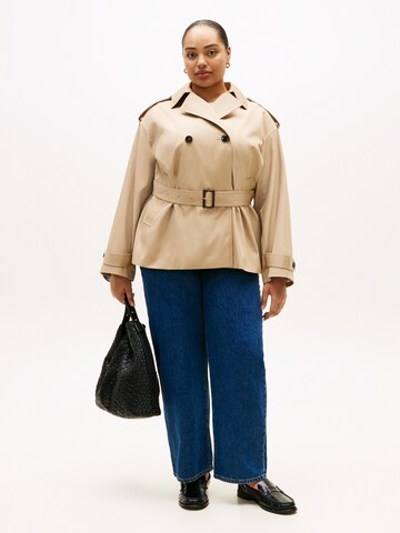 Tommy Hilfiger Curve - Abrigo de entretiempo en beige