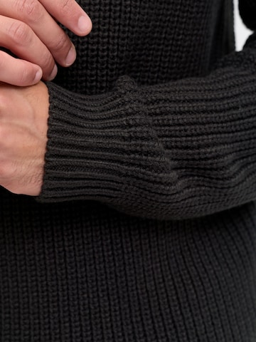 JACK & JONES Sweater 'JJ' in Black