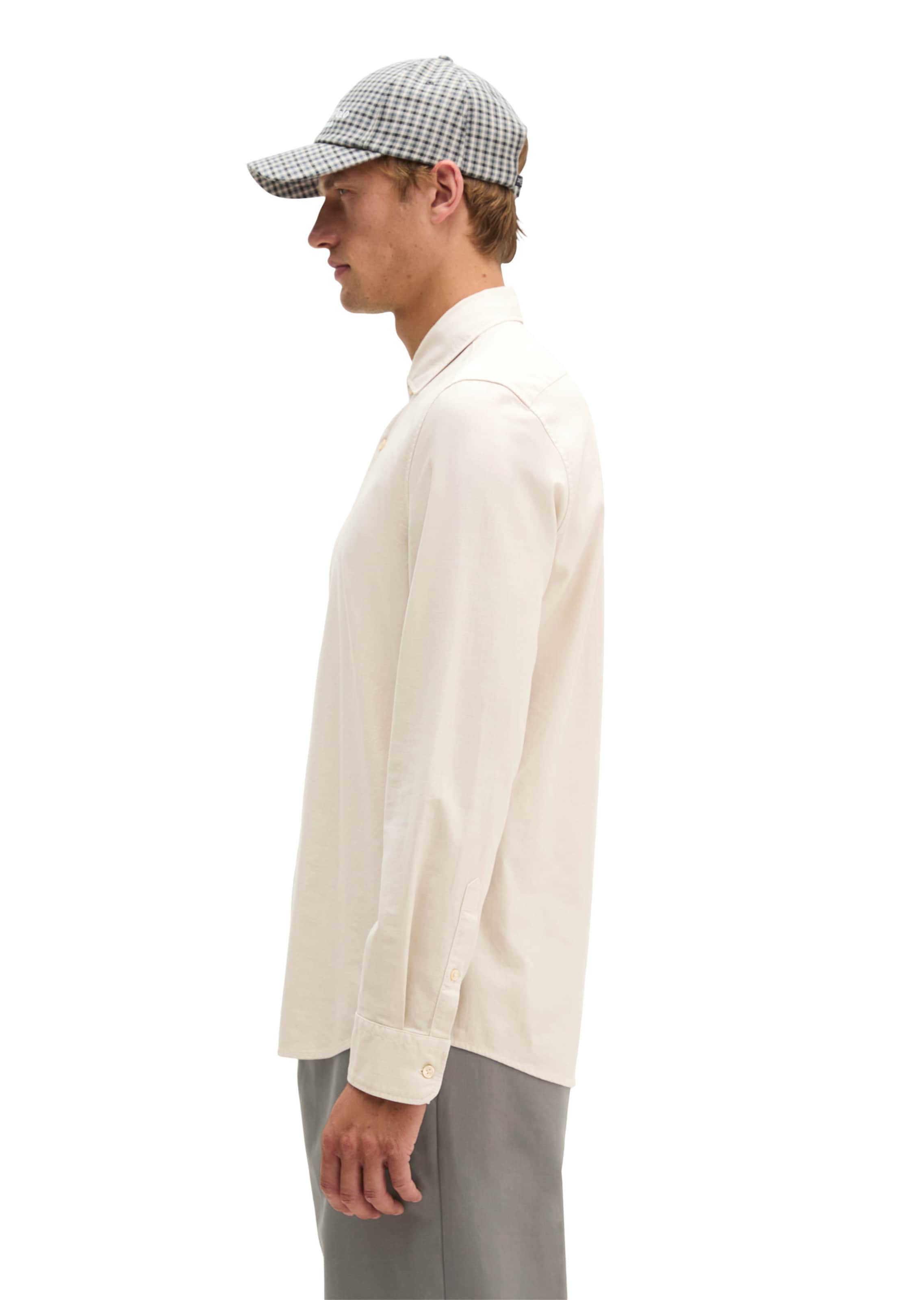 Marc O'Polo Regular fit Overhemd in Beige