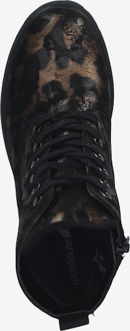 WALDLÄUFER Lace-Up Ankle Boots in Black