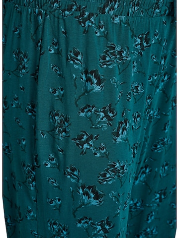 Pantalon de pyjama 'Mdana' Zizzi en vert