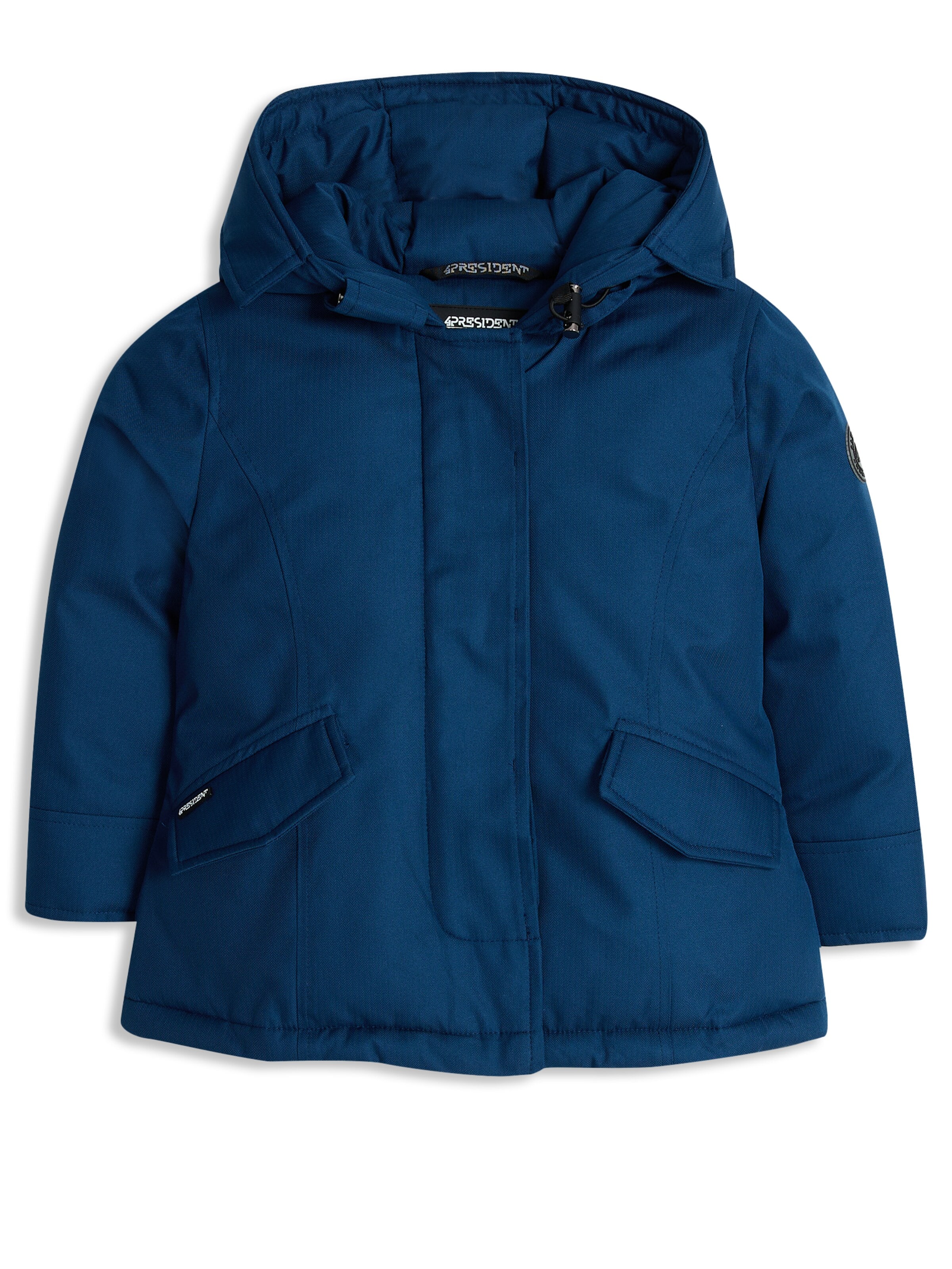 4PRESIDENT Winter Jacket 'Peggy' in Blue: front