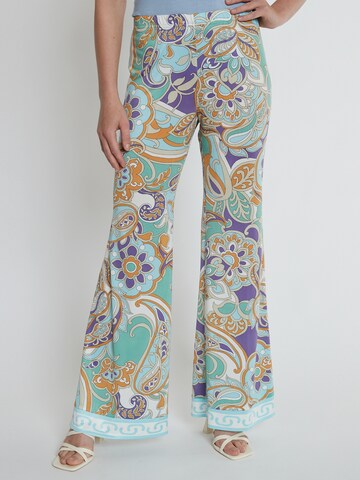 Ana Alcazar Boot cut Pants ' Kisby ' in Mixed colors: front