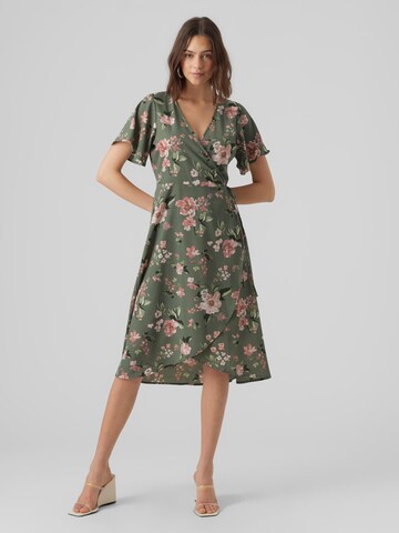 VERO MODA Kleid 'Saki' in Grün