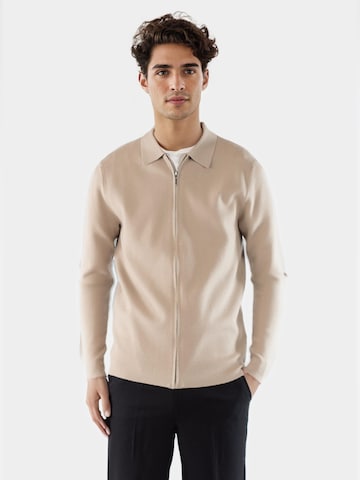 Ciszere Strickjacke 'Colby'‌‌‌‌‌‌‌‌‌ in Braun: Vorderseite