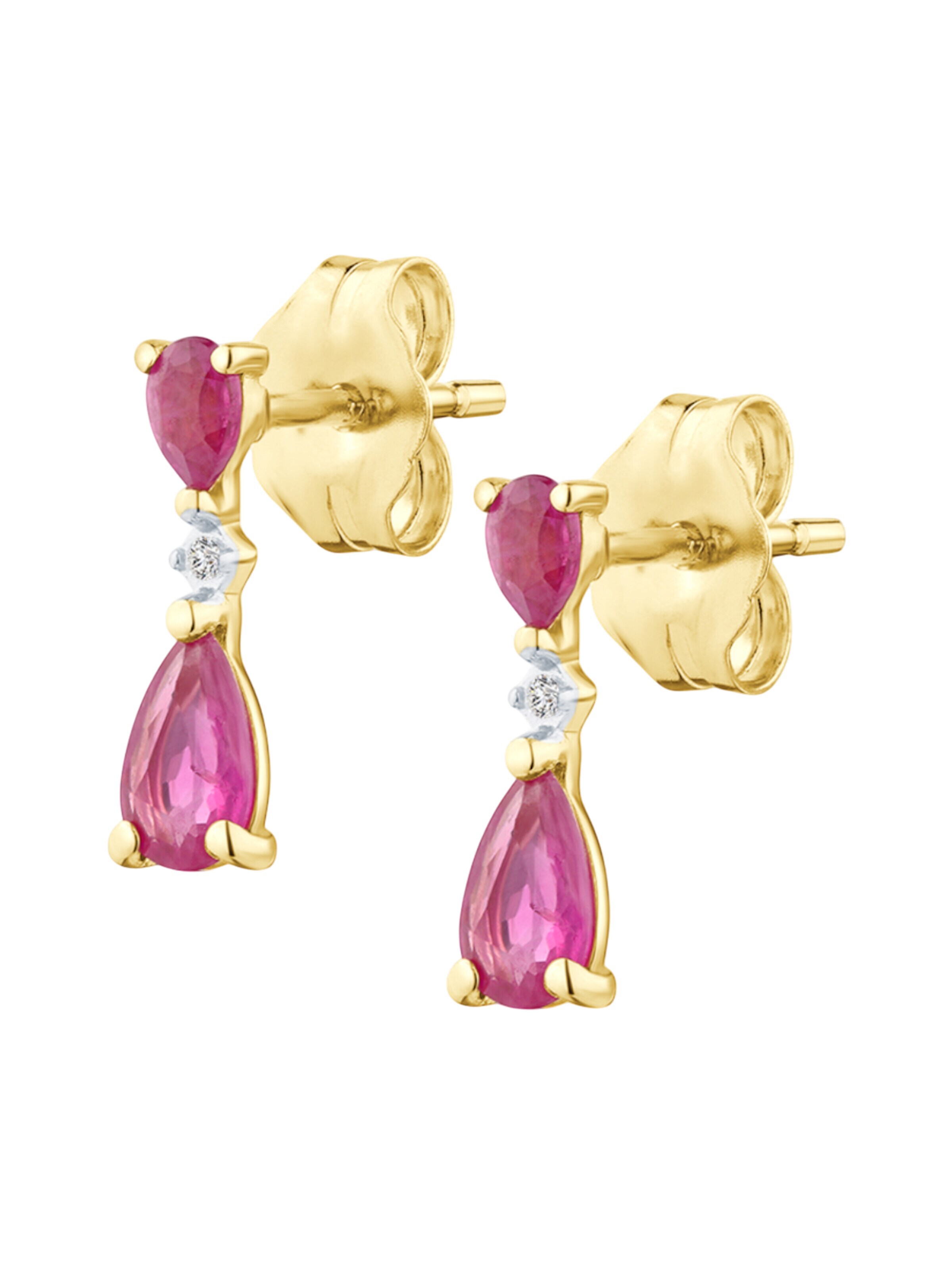 DIAMANT LETERNEL Oorbellen in Goud