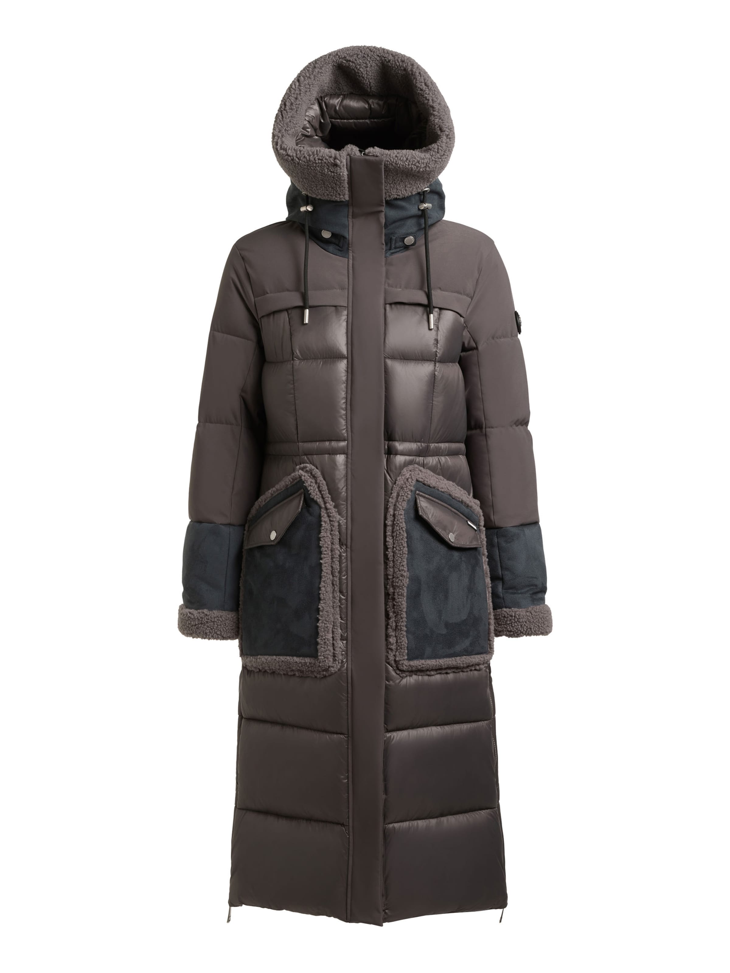 khujo - Abrigo de invierno 'Ericka' en gris: frente