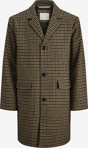 JACK & JONES Between-Seasons Coat 'Clinton' in Brown: front