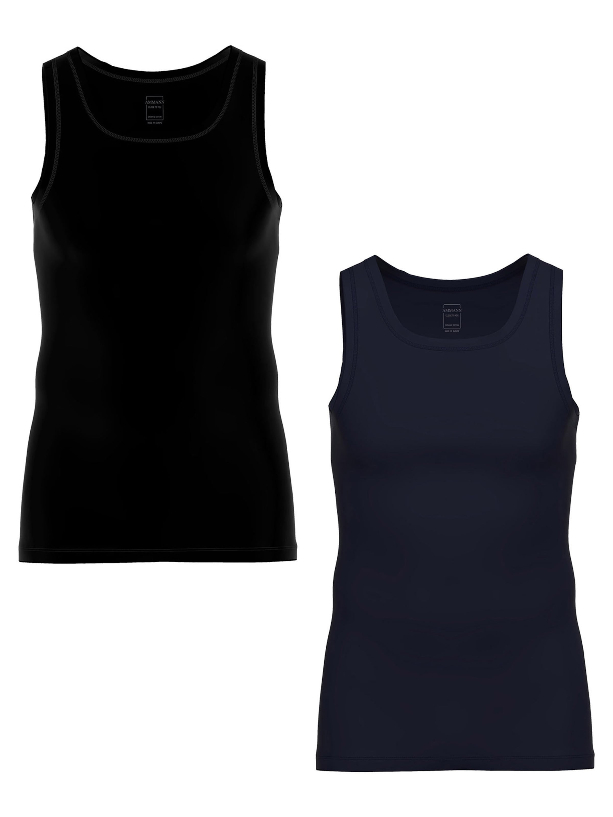 Maillot de corps ' Close To You ' Ammann en bleu : devant